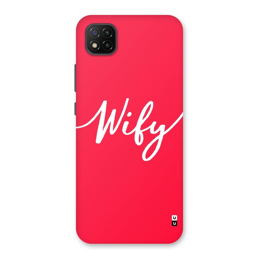 Wify Back Case for Poco C3