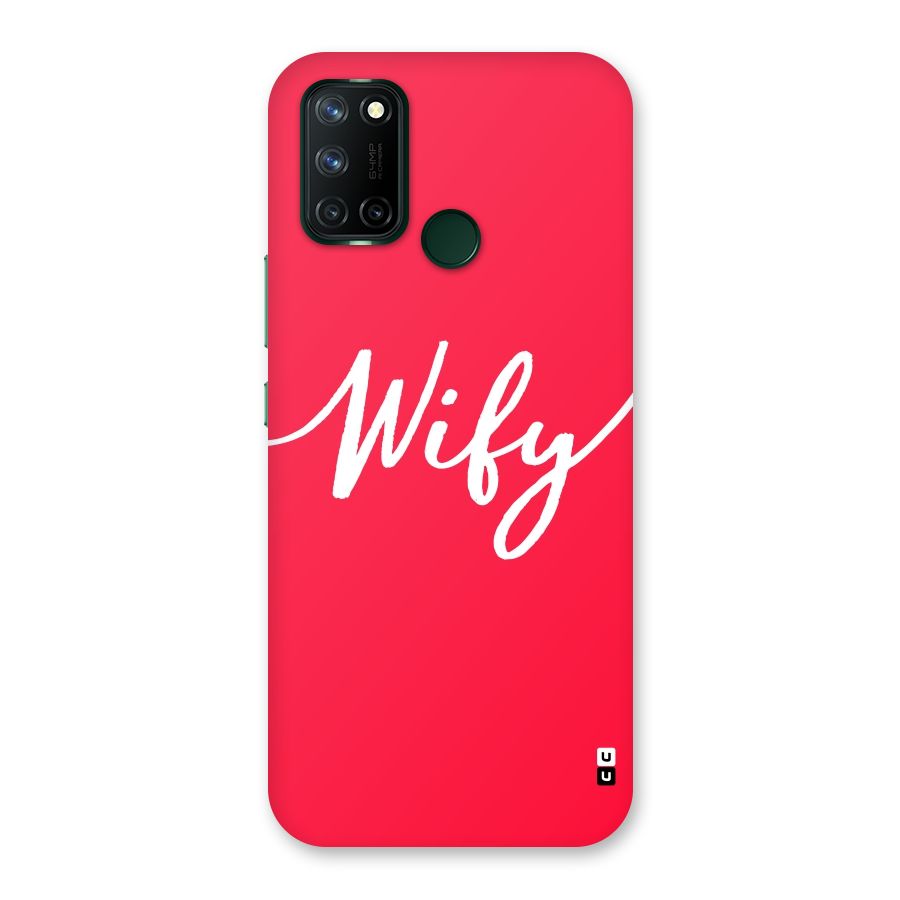 Wify Back Case for Realme 7i