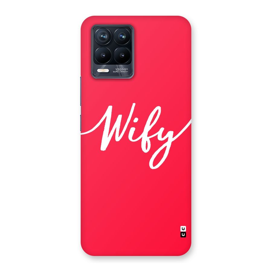Wify Back Case for Realme 8 Pro