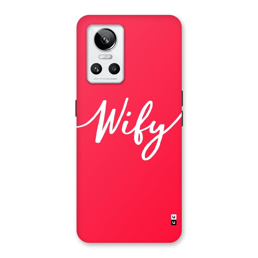 Wify Back Case for Realme GT Neo 3