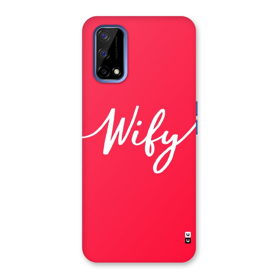 Wify Back Case for Realme Narzo 30 Pro