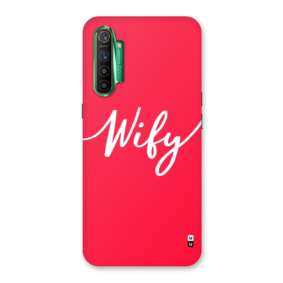 Wify Back Case for Realme X2