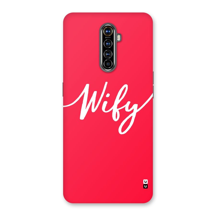 Wify Back Case for Realme X2 Pro