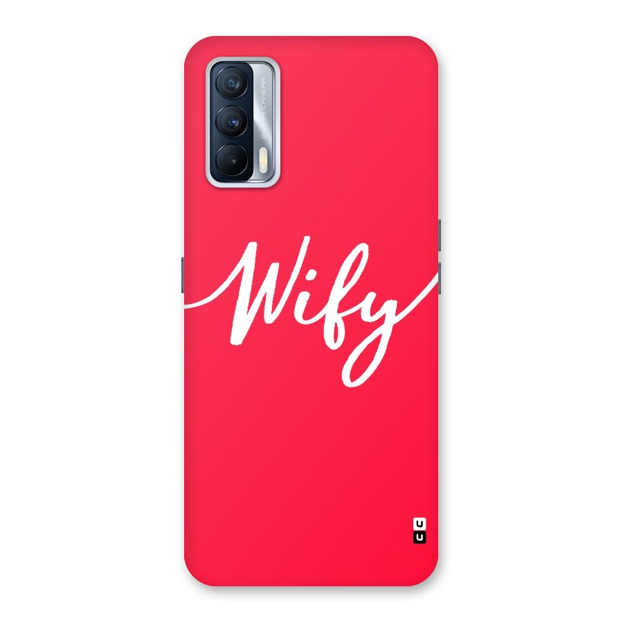 Wify Back Case for Realme X7