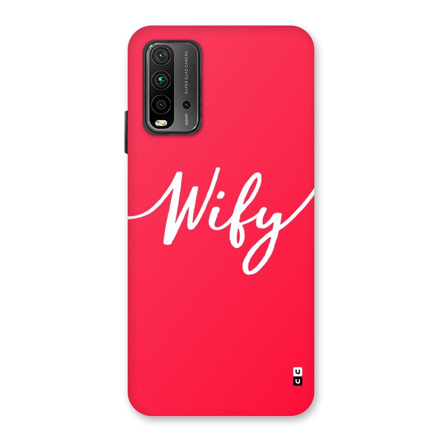 Wify Back Case for Redmi 9 Power