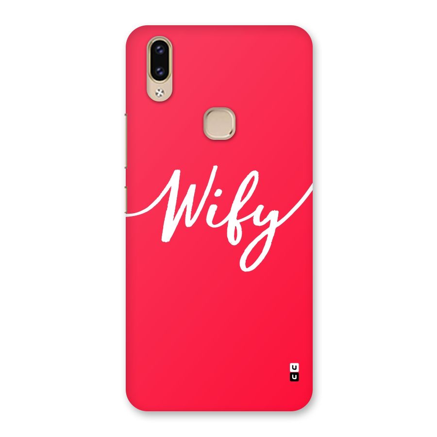 Wify Back Case for Vivo V9 Youth