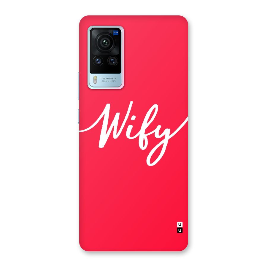 Wify Back Case for Vivo X60 Pro
