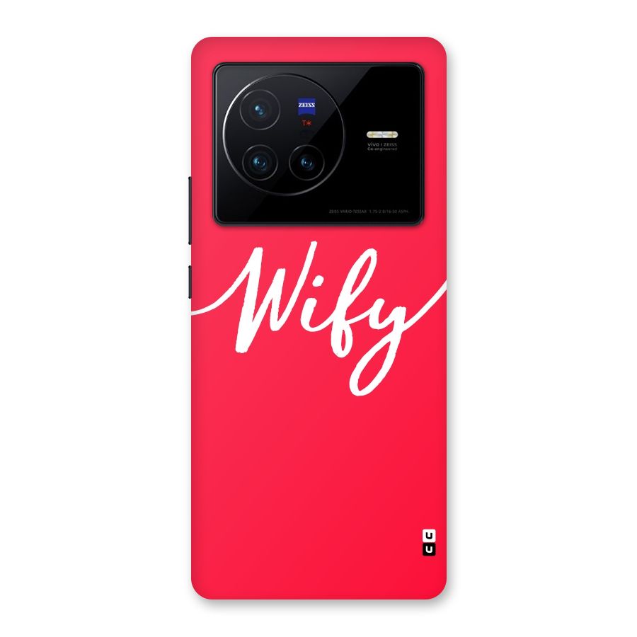 Wify Back Case for Vivo X80
