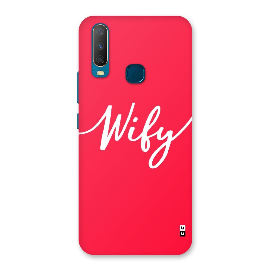 Wify Back Case for Vivo Y11