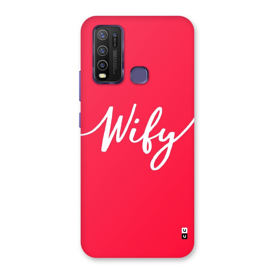 Wify Back Case for Vivo Y30