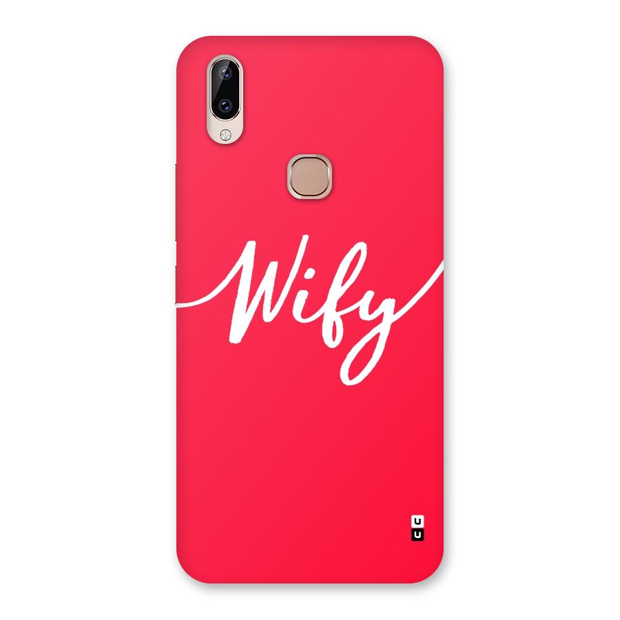 Wify Back Case for Vivo Y83 Pro