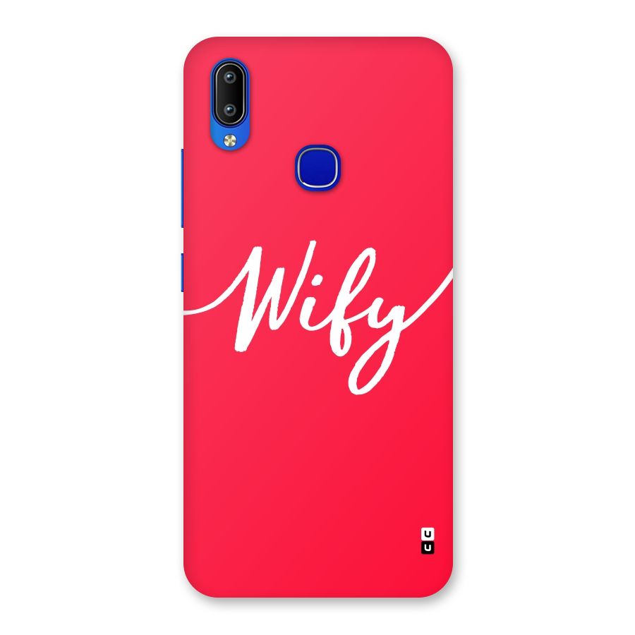 Wify Back Case for Vivo Y91