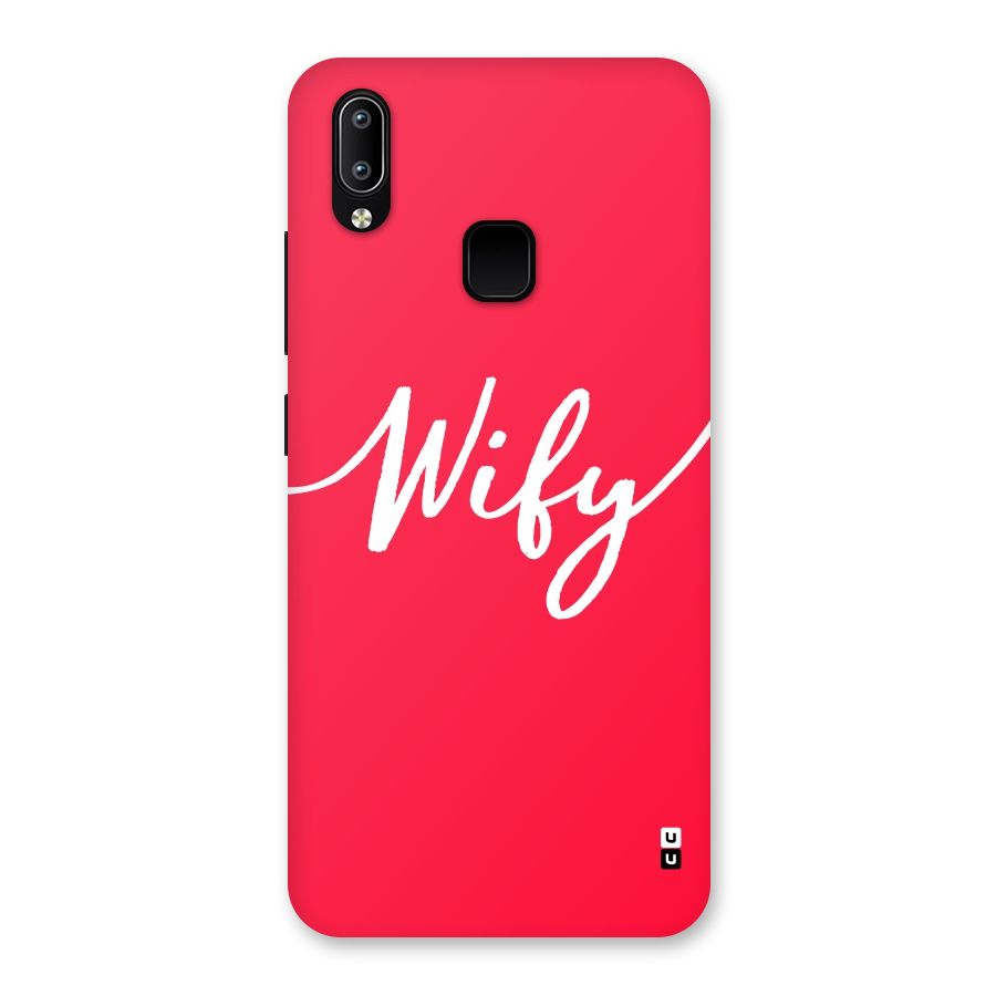 Wify Back Case for Vivo Y93