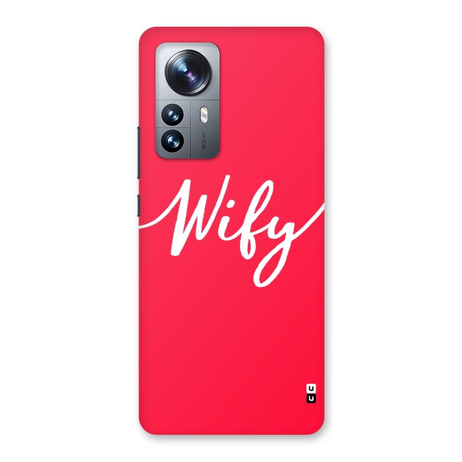 Wify Back Case for Xiaomi 12 Pro
