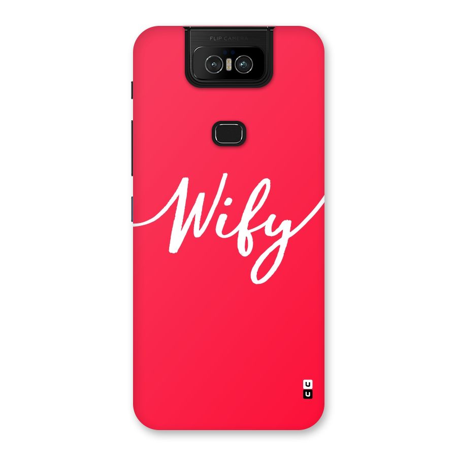 Wify Back Case for Zenfone 6z