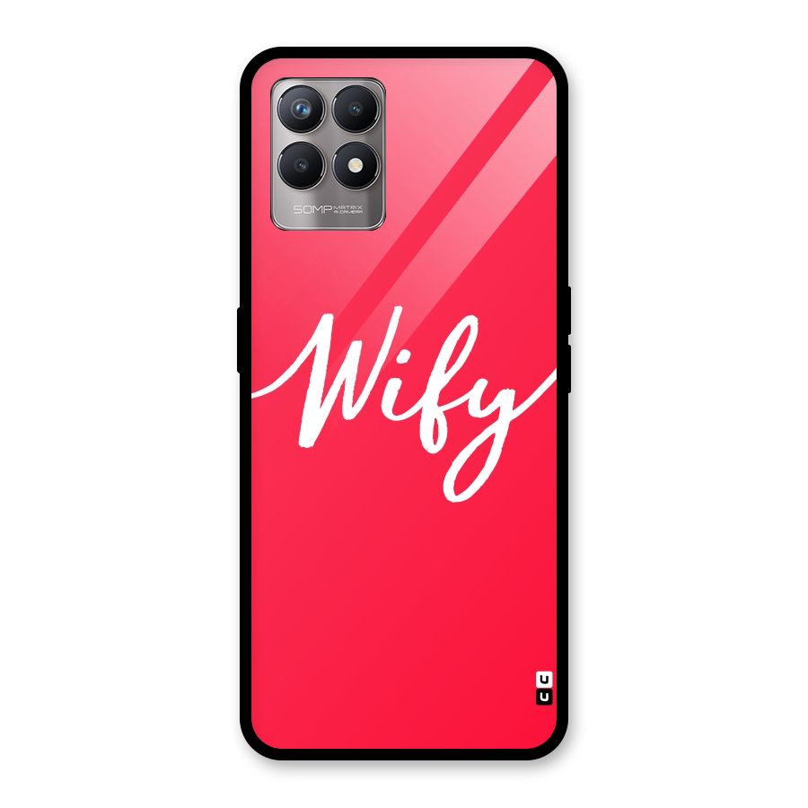 Wify Glass Back Case for Realme Narzo 50