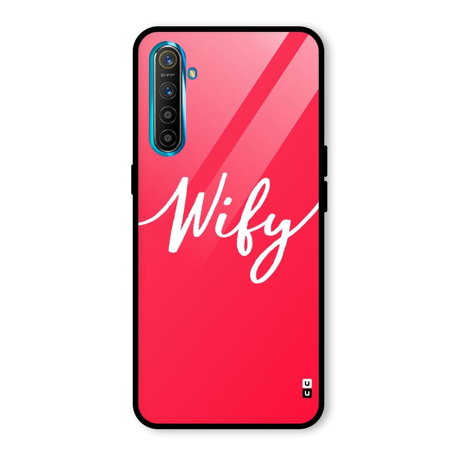 Wify Glass Back Case for Realme X2