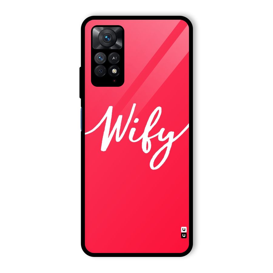 Wify Glass Back Case for Redmi Note 11 Pro Plus 5G