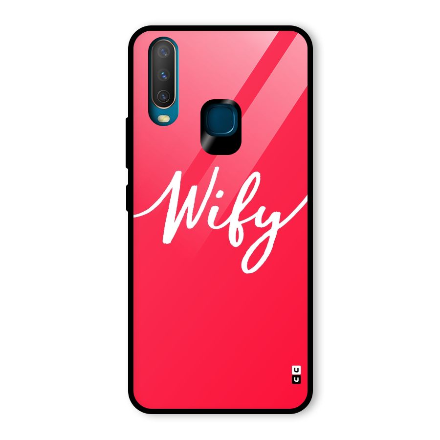 Wify Glass Back Case for Vivo U10