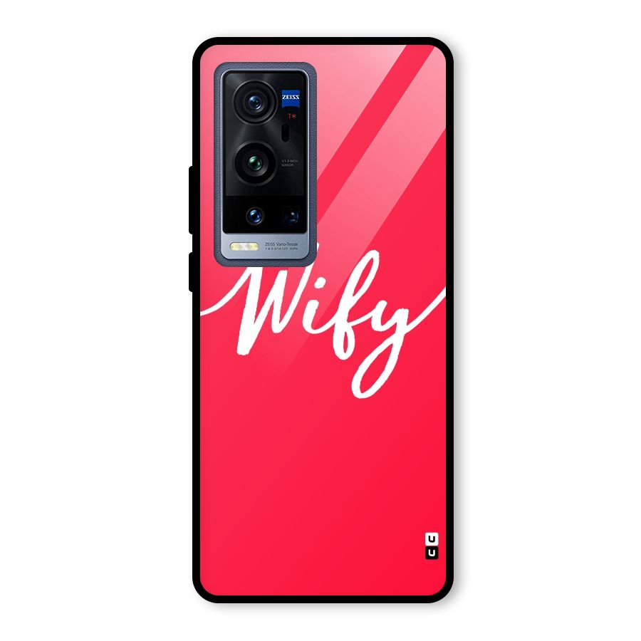 Wify Glass Back Case for Vivo X60 Pro Plus