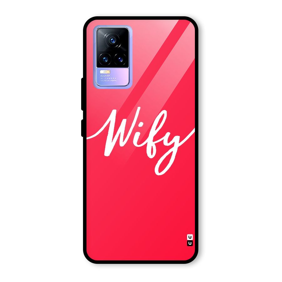Wify Glass Back Case for Vivo Y73
