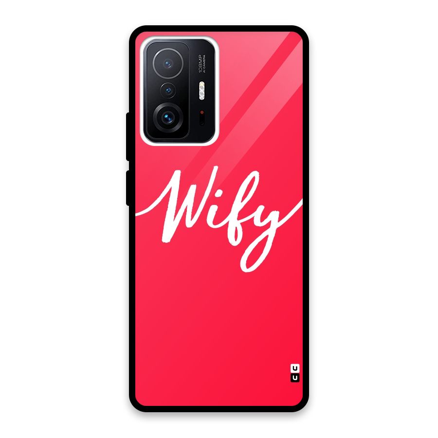 Wify Glass Back Case for Xiaomi 11T Pro