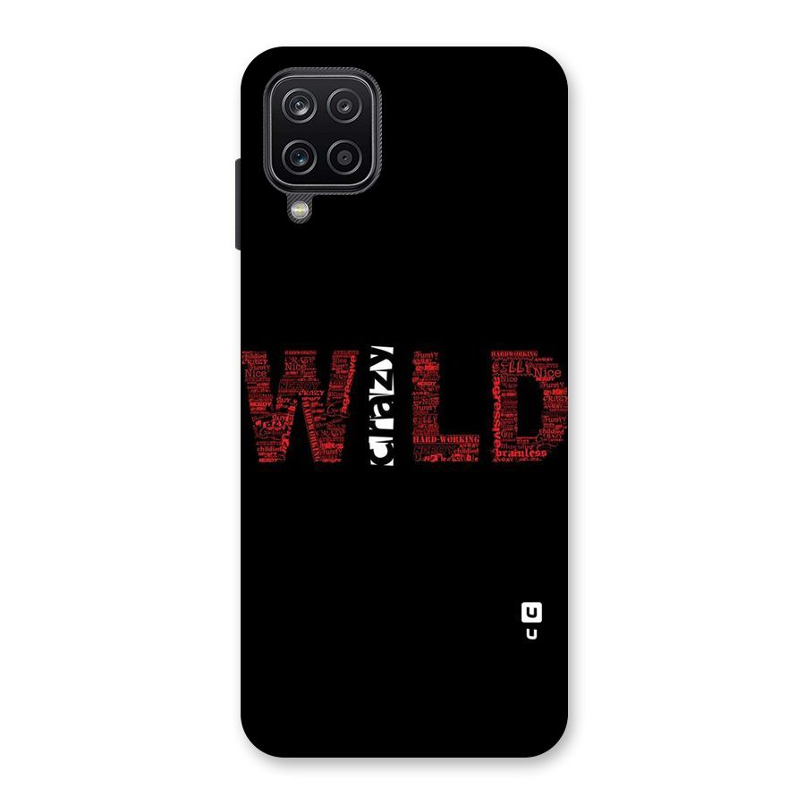 Wild Crazy Back Case for Galaxy A12