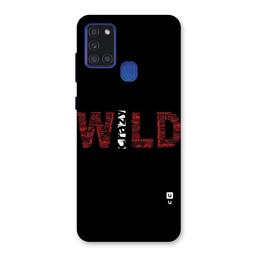 Wild Crazy Back Case for Galaxy A21s