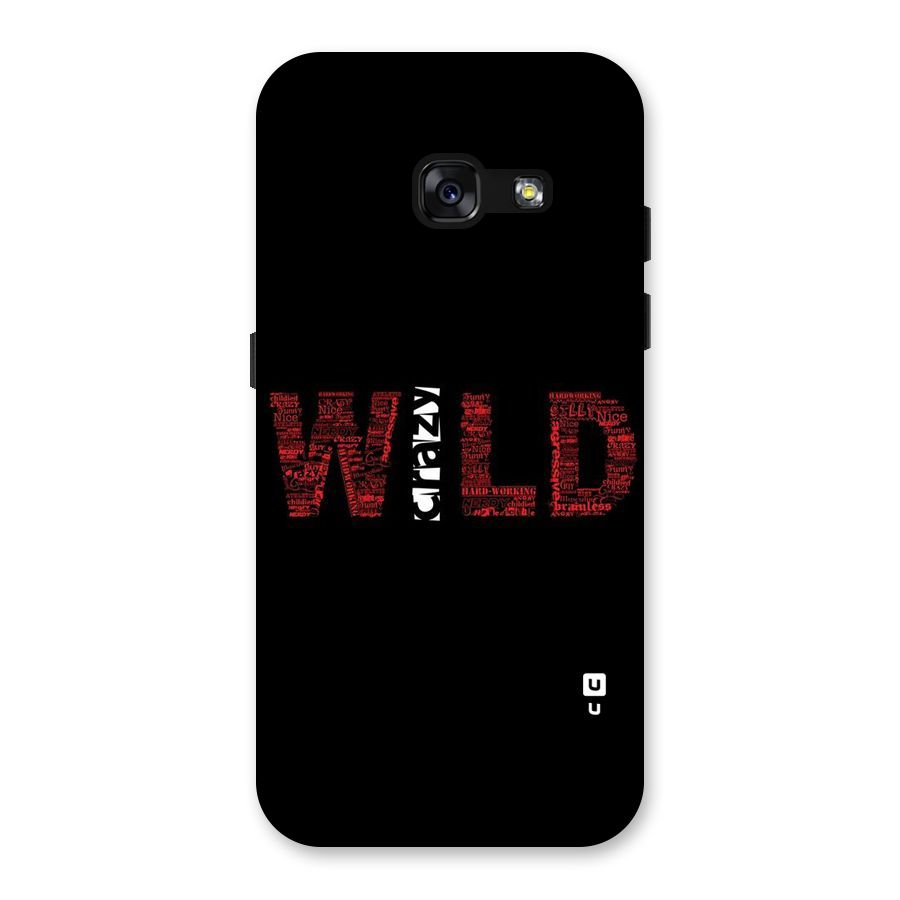Wild Crazy Back Case for Galaxy A3 (2017)