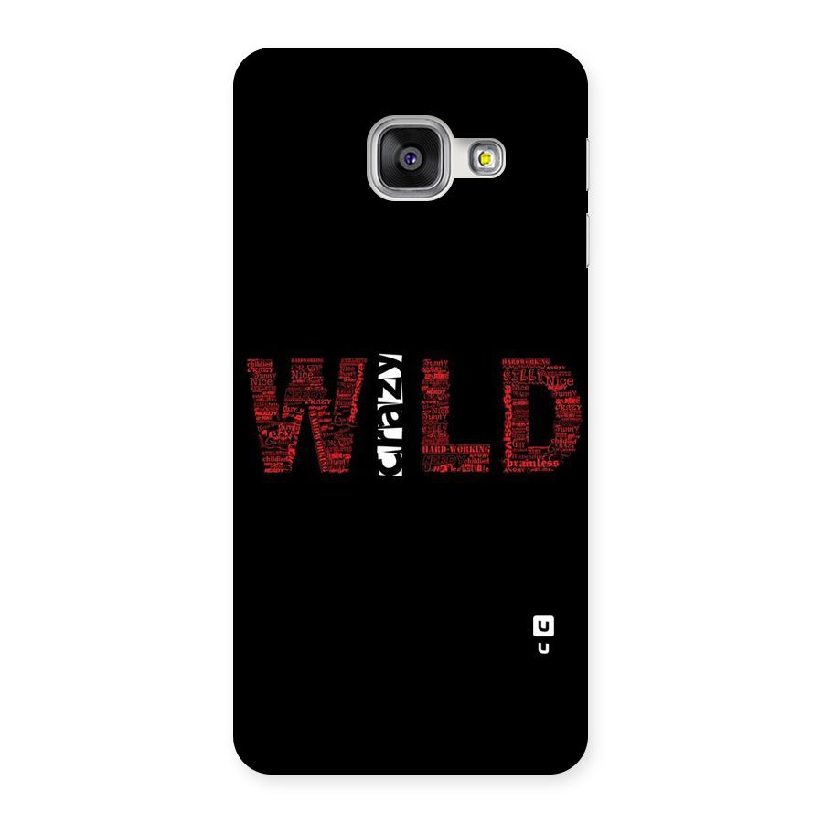 Wild Crazy Back Case for Galaxy A3 2016