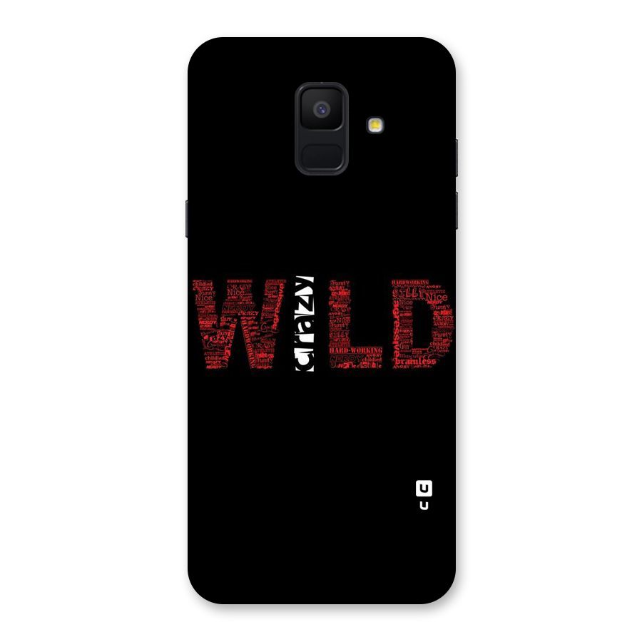 Wild Crazy Back Case for Galaxy A6 (2018)