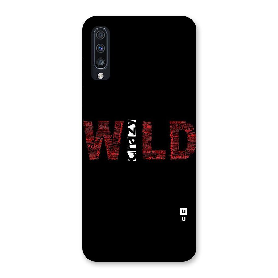 Wild Crazy Back Case for Galaxy A70