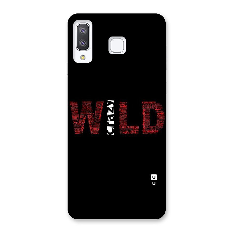 Wild Crazy Back Case for Galaxy A8 Star