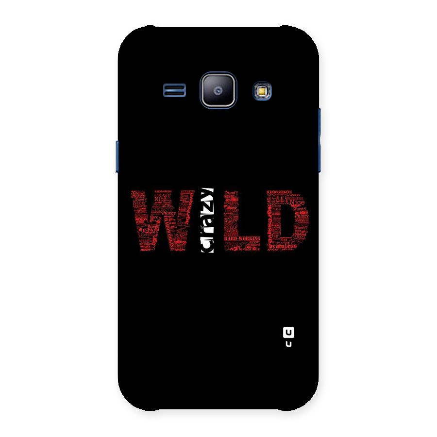 Wild Crazy Back Case for Galaxy J1