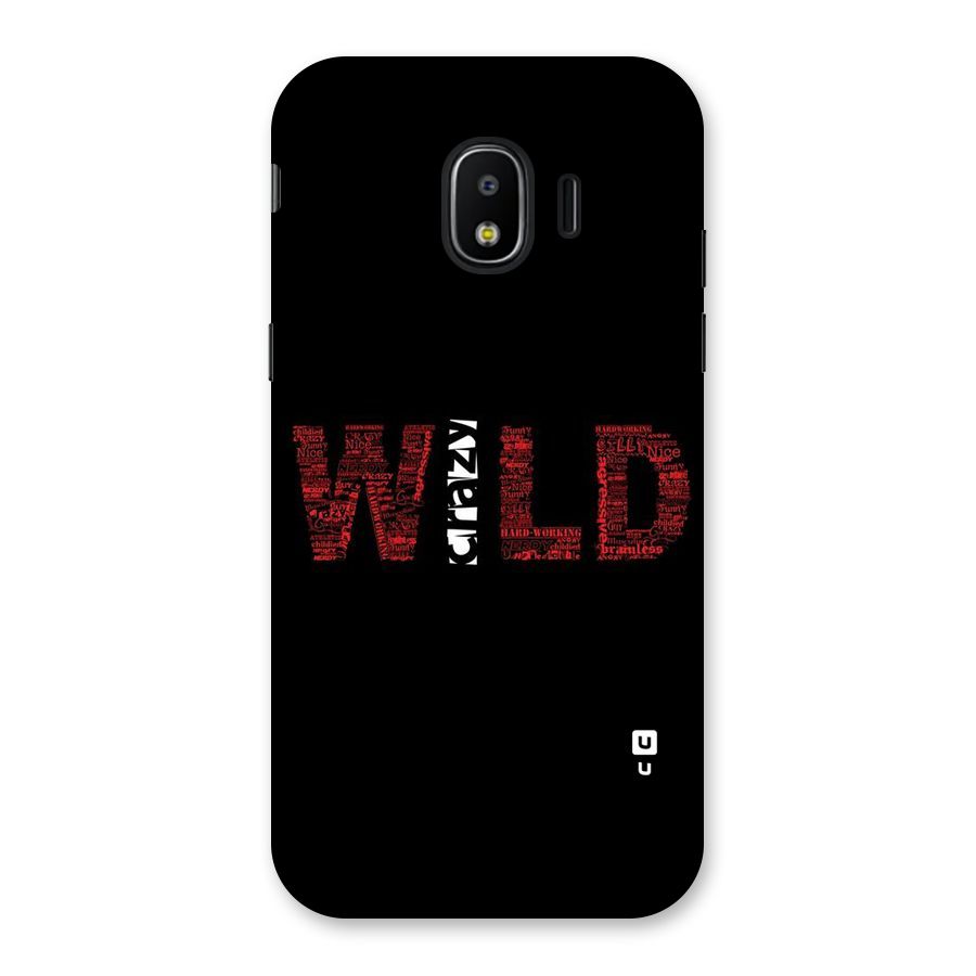 Wild Crazy Back Case for Galaxy J2 Pro 2018