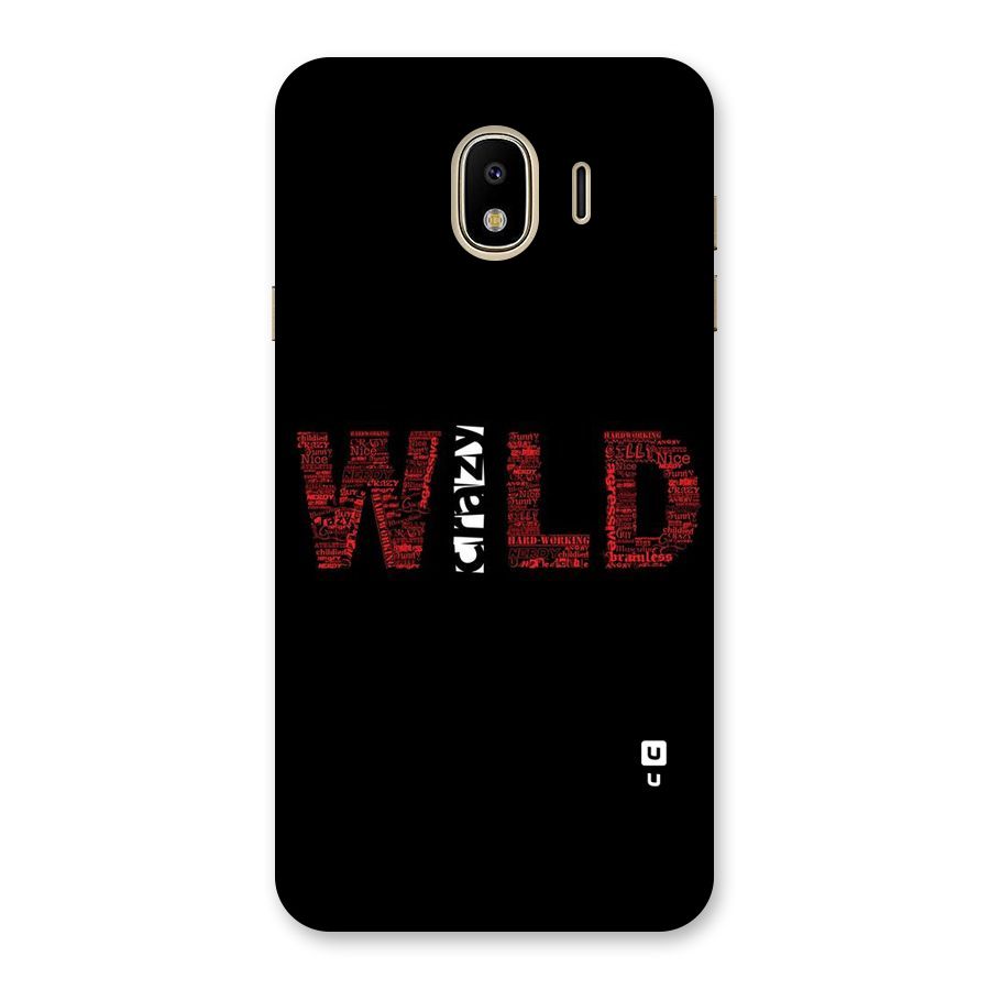 Wild Crazy Back Case for Galaxy J4