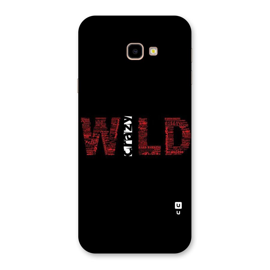 Wild Crazy Back Case for Galaxy J4 Plus