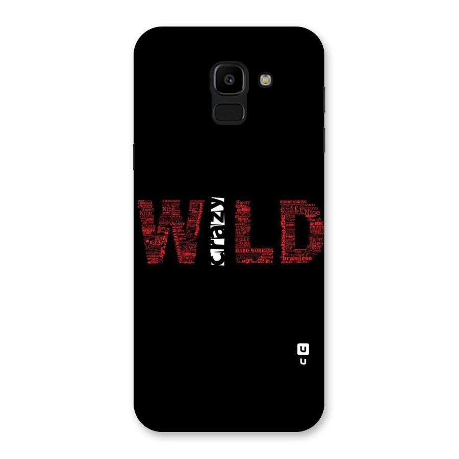 Wild Crazy Back Case for Galaxy J6