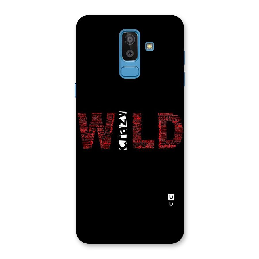 Wild Crazy Back Case for Galaxy J8