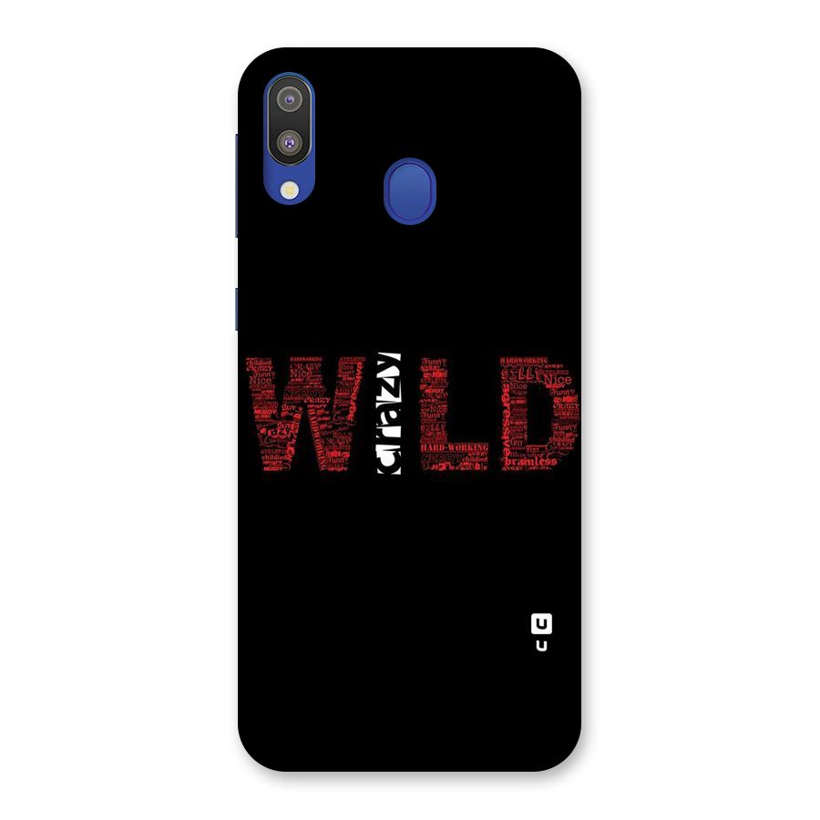 Wild Crazy Back Case for Galaxy M20