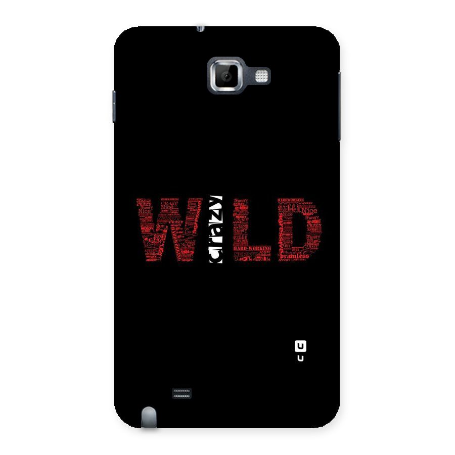 Wild Crazy Back Case for Galaxy Note