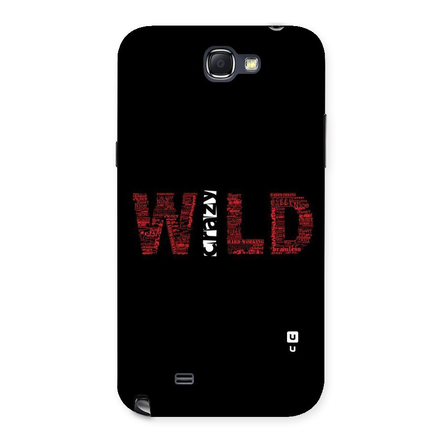 Wild Crazy Back Case for Galaxy Note 2