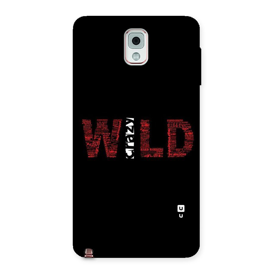 Wild Crazy Back Case for Galaxy Note 3