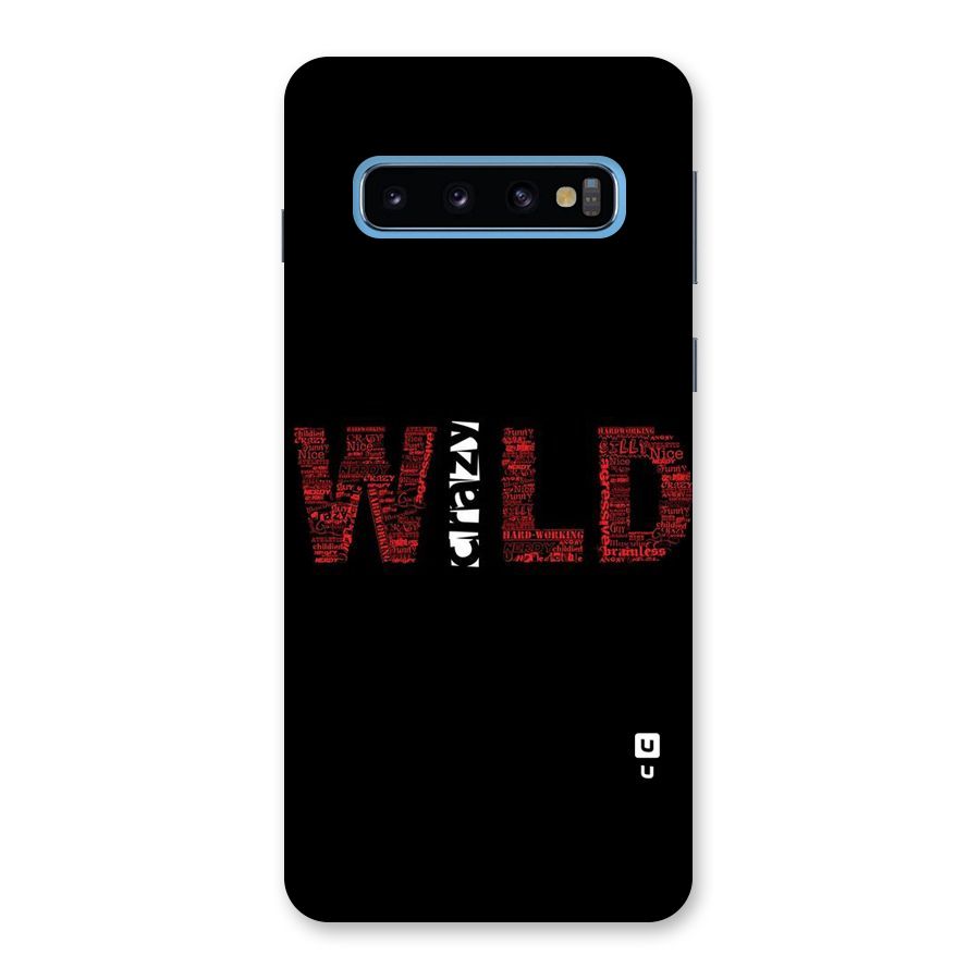 Wild Crazy Back Case for Galaxy S10