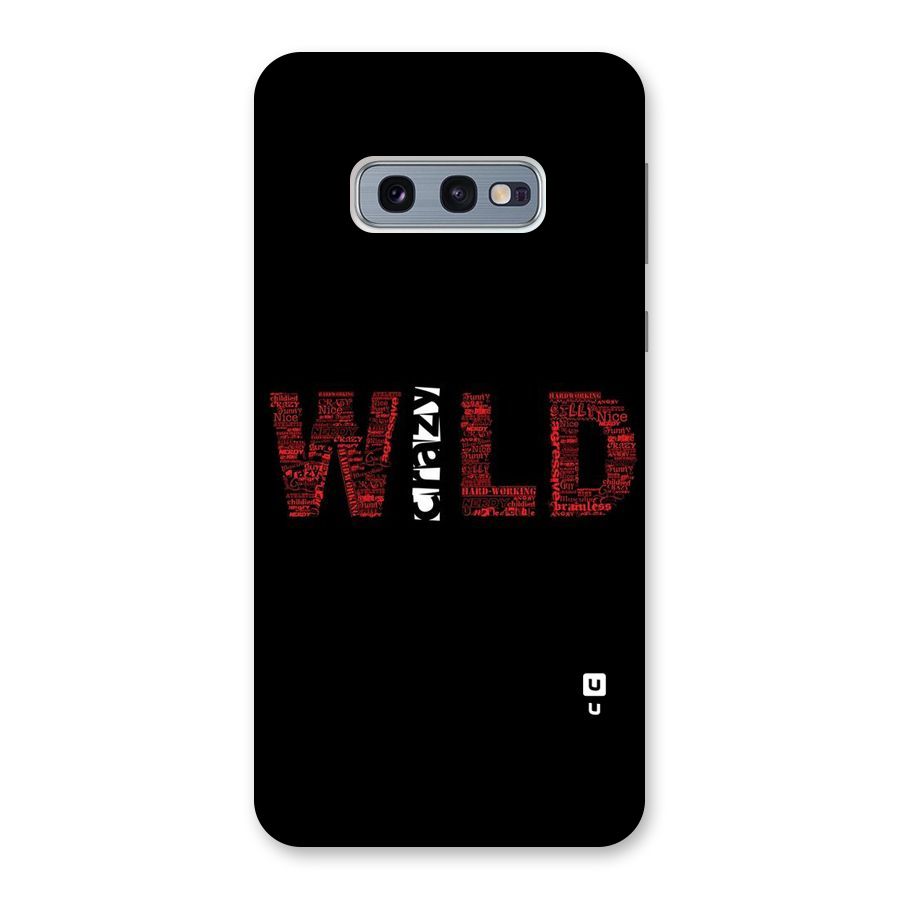 Wild Crazy Back Case for Galaxy S10e