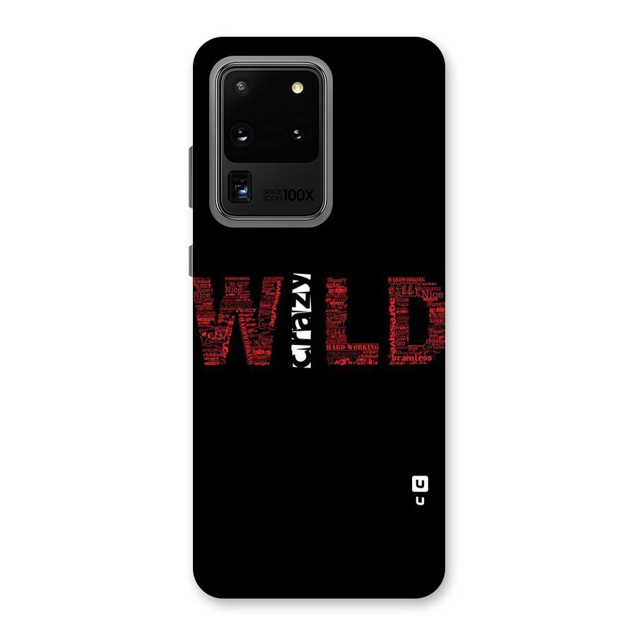 Wild Crazy Back Case for Galaxy S20 Ultra