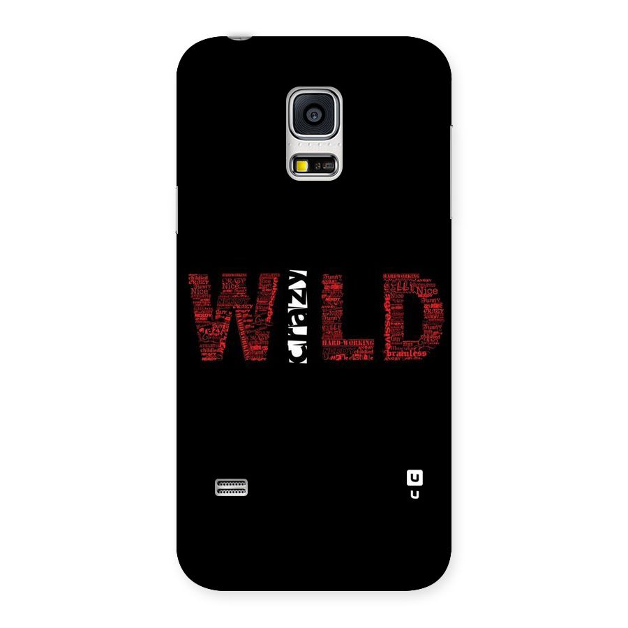 Wild Crazy Back Case for Galaxy S5 Mini
