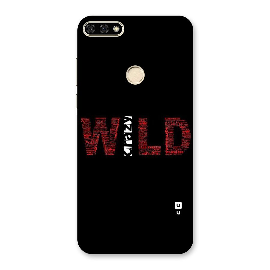 Wild Crazy Back Case for Honor 7A