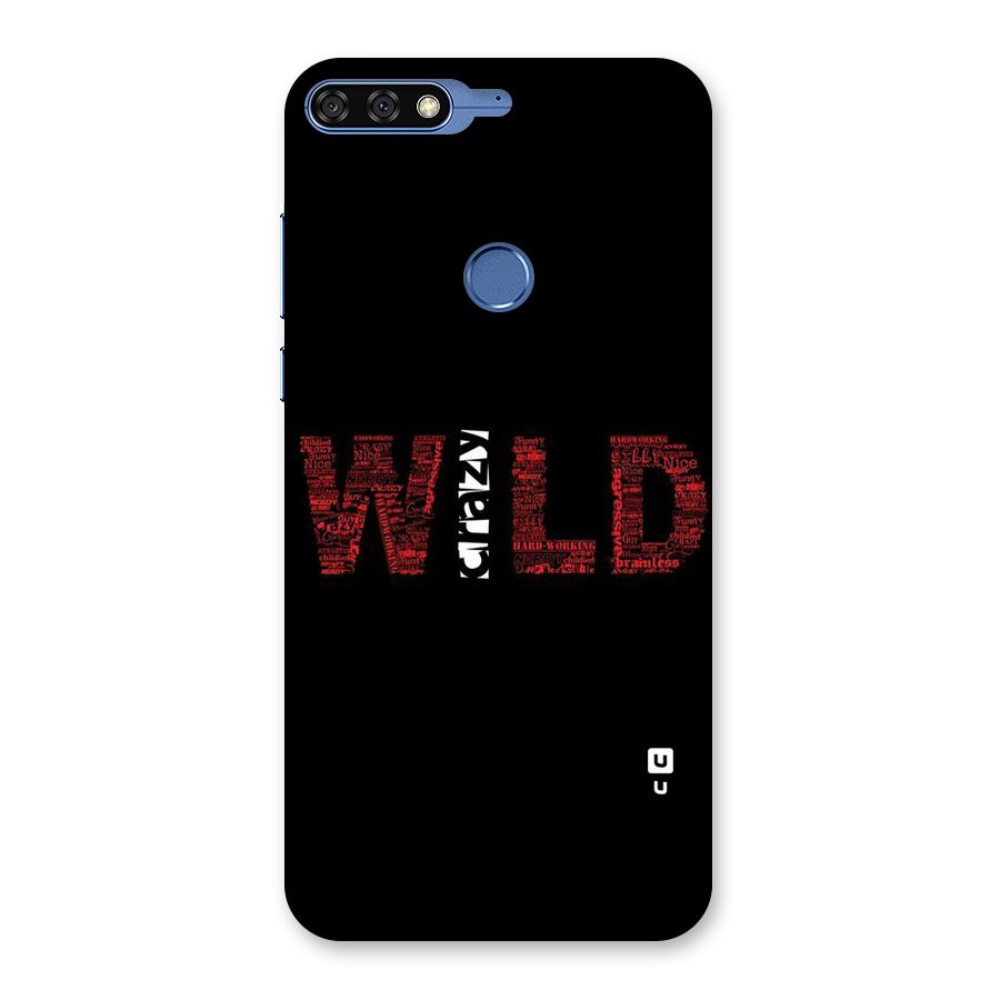 Wild Crazy Back Case for Honor 7C
