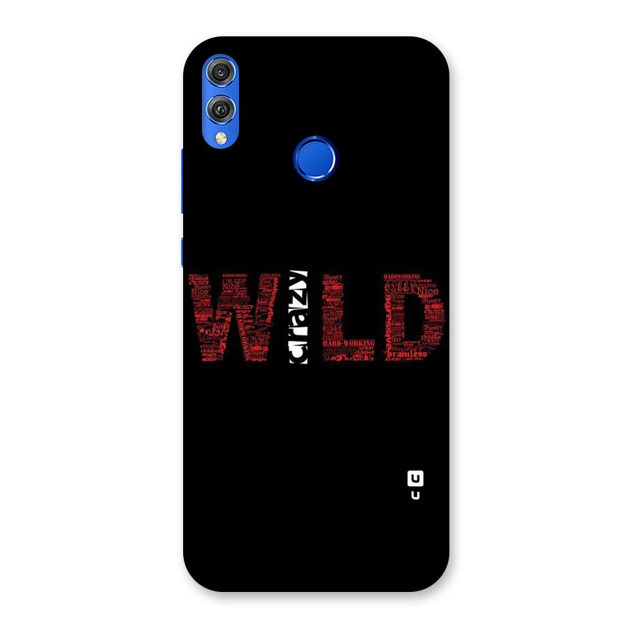 Wild Crazy Back Case for Honor 8X